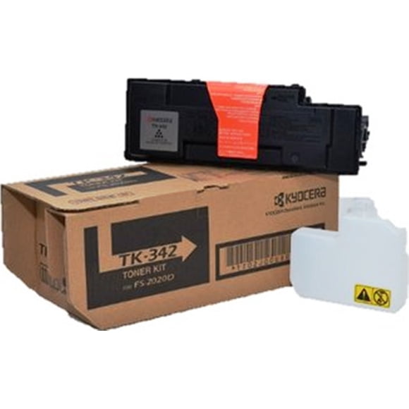 Tóner KYOCERA TK342 Negro Rendimiento de 12.000 páginas