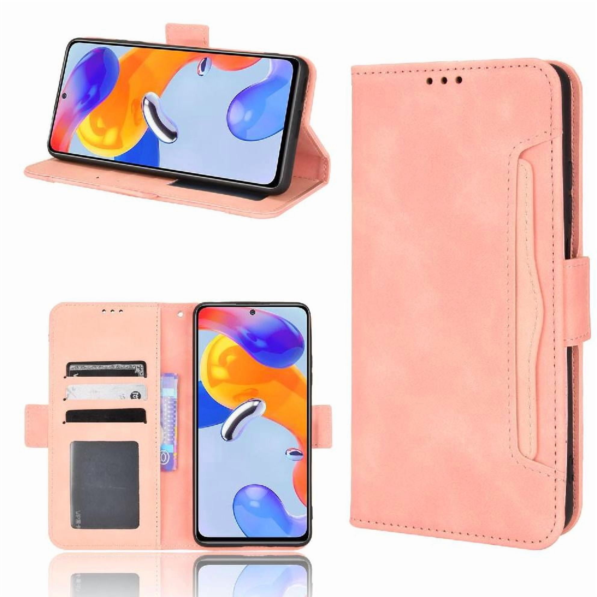 Foxdock - Funda Cartera Magnética Para Xiaomi Redmi Note 11 Pro- Tarjetero Desmontable, Cuero Pu, Soporte