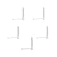 thumbnail image 3 of Perchero De Pared Con 5 Ganchos Para Colgar Ropa, Sin Perforaciones, Para Almacenamiento, 3 of 5