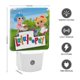 thumbnail image 2 of Suministros de Fiesta Lalaloopsy Luz nocturna LED con sensor de anochecer a amanecer para dormitorio, baño, pasillo, escaleras - Lámpara LED nocturna de enchufe, 0.5W - 1 pieza, 2 of 6