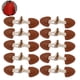 thumbnail image 2 of Hebillas de cuero para coser con botón de cuerno de resina para 10 pares Hebilla de cinturón de abrigo, 2 of 8