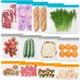 thumbnail image 1 of Bolsas reutilizables para congelador VUEKYN, paquete de 12 unidades, de silicona aptas para lavavaji, 1 of 7