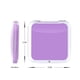 thumbnail image 3 of Compact Mirror SANTOO, espejo de maquillaje con aumento 15X, color morado, 3 of 7