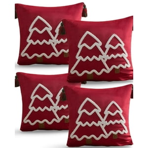 Genérico - Juego De 4 Fundas De Cojin Para Navidad A3