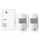 thumbnail image 1 of Alarma de seguridad doméstica 1byone con 1 receptor y 2 sensores, 1 of 7