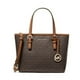 thumbnail image 1 of Cartera Michael Kors Logo Print Canvas Top Zip Tote Convertible Carryall, 1 of 3
