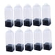 thumbnail image 3 of Cajas De Regalo De Flores Con Asa, Cajas De Regalo Transparentes, Color Negro, 10 Uds., 3 of 5