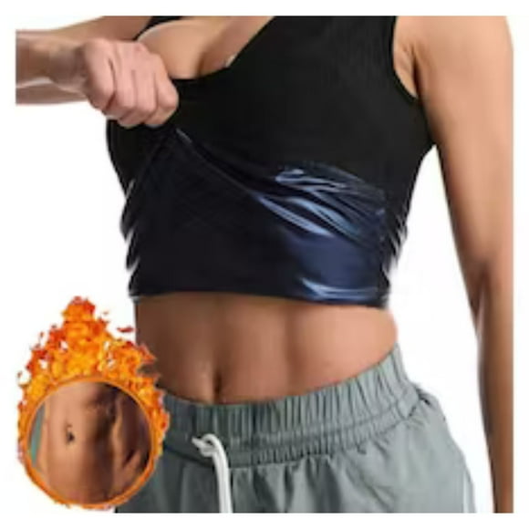 Polera Sauna Dama Talla L-xl Reductora An07