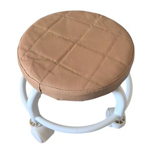 Bothyi - Taburete Bajo Giratorio De 360° Con Polea Para Sala De Estar Y Garaje.