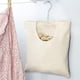 thumbnail image 2 of Bolso de cierre de ropa de lienzo de 2 piezas, beige (32x27 cm / 13.33x11.25 pulgadas), cierre de cremallera, bolso colgante de pino de ropa portátil para el balcón de viaje beige, 2 of 3