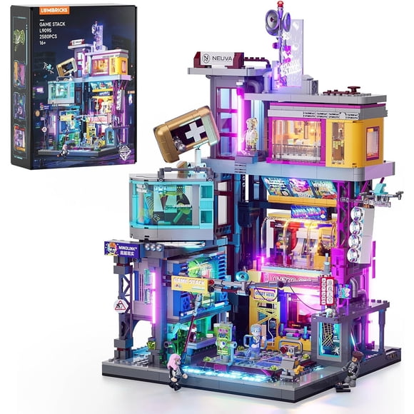 Set de bloques Cyberpunk LUMIBRICKS L9095, 2580 piezas