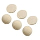 thumbnail image 1 of Set 100 Unidades Media Bola De Madera Natural Sin Terminar 25 Mm, 1 of 5