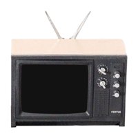 Bothyi - Televisión Juguetes Regalo Coleccionable Modelo De Televisión Decoración Para Casas De Muñecas