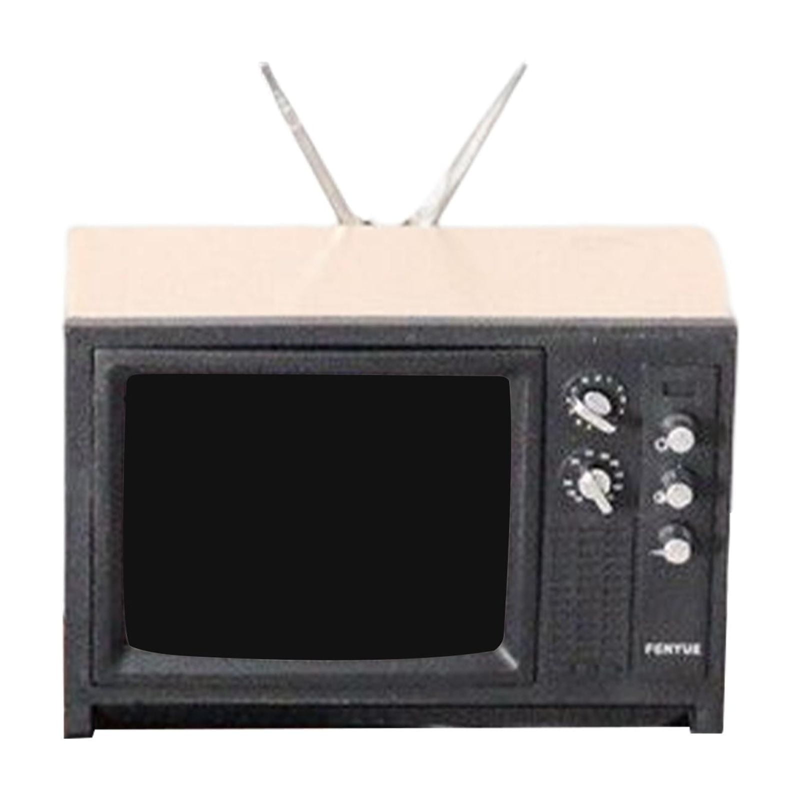 Bothyi - Televisión Juguetes Regalo Coleccionable Modelo De Televisión Decoración Para Casas De Muñecas