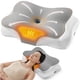 thumbnail image 1 of Almohada cervical térmica Silkena para aliviar el dolor de cuello, espuma viscoelástica, 1 of 7