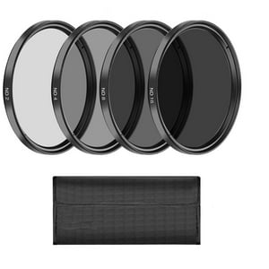 Genérico - Kit Filtros 58Mm Nd2 Nd4 Nd8 Nd16 + Estuche