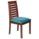 thumbnail image 2 of Silla Tenerife Tela Velvet Turquesa, 2 of 4