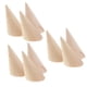 thumbnail image 1 of Soporte Para Presentación De Joyería, Anillo De Madera De Cono Liso Sin Pintar, Organizador, 9 Uds., 1 of 5