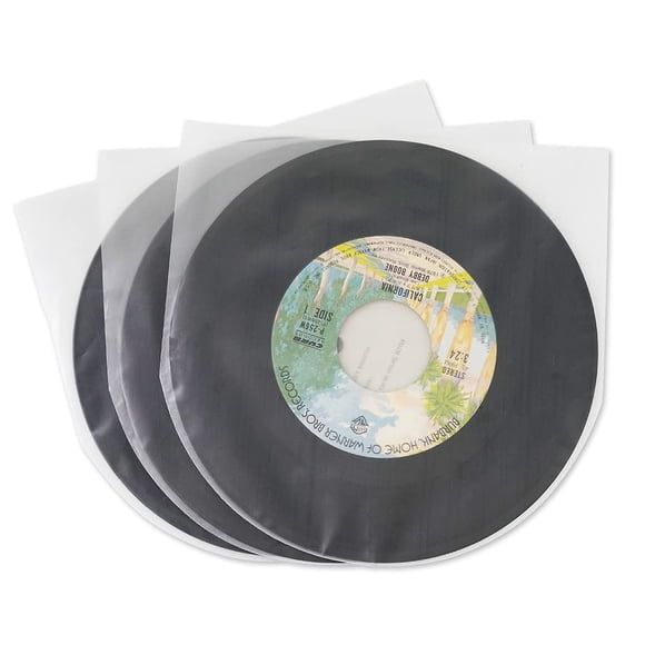 Fundas interiores antiestáticas para discos de vinilo de 10" - 50 piezas