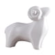 thumbnail image 2 of Oveja Estatua Escultura Porcelana Coleccionable Para Entrada Decoración Escritorio Blanco Peque?o, 2 of 4