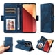 thumbnail image 1 of Carcasa FOXDOCK Xiaomi Redmi Note 13 4G de cuero PU, diseño acolchado clásico, protección contra caídas y rayones, 1 of 5
