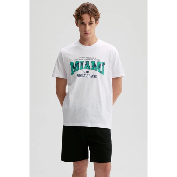 Polera Hombre Print Posicional Blanco - lV