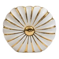 Genérico - Florero Decorativo Elegante Detalle Ornamental Contraste Jhn