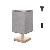 Oem - Lampara De Velador Lampara De Mesa Diseño Cuadrado G