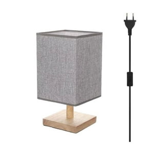 Oem - Lampara De Velador Lampara De Mesa Diseño Cuadrado G