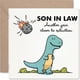 thumbnail image 1 of Tarjeta de felicitación Stuff4 Funny Yerno Birthday Closer Extinction, 1 of 7