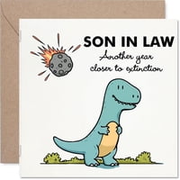 Tarjeta De Felicitación Stuff4 Funny Yerno Birthday Closer Extinction