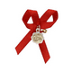 thumbnail image 2 of Medalla De Plata y Oro San Benito Con Cinta Roja Para Bebe, 2 of 3