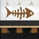 thumbnail image 2 of Decomural Fish Skeleton Fishing Sign WS-46770, 2 of 2