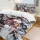 thumbnail image 1 of Bleach Anime Home Bed 3-piece Set Classic Japanese Anime Polyester Wash Student Dormitory Set, 1 of 5