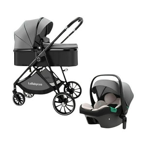 Coche Travel System Toldo 360°Gese Baby Gris Lubabycas