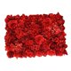 thumbnail image 5 of Conjunto De Paneles De Flores 3D Decoración De Pared De Flores Artificiales Fiesta Decoración De Fotos Para El Hogar Rojo, 5 of 5