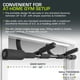 thumbnail image 2 of Barra para dominarse y mentonarse ProSourceFit Multi-Grip Lite Home Gym, 2 of 6