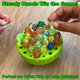 thumbnail image 2 of Juego de equilibrio de mármol Funwares WobbleBall con 50 canicas, 2 of 7