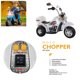 thumbnail image 4 of Moto Eléctrica Chopper Blanco, 4 of 4