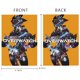 thumbnail image 4 of Overwatch-bandera de jardín temática. Regalo perfecto para fans, amigos y familiares, ideal para actividades al aire libre y decoración de fiestas.28CM*45CM, 4 of 5