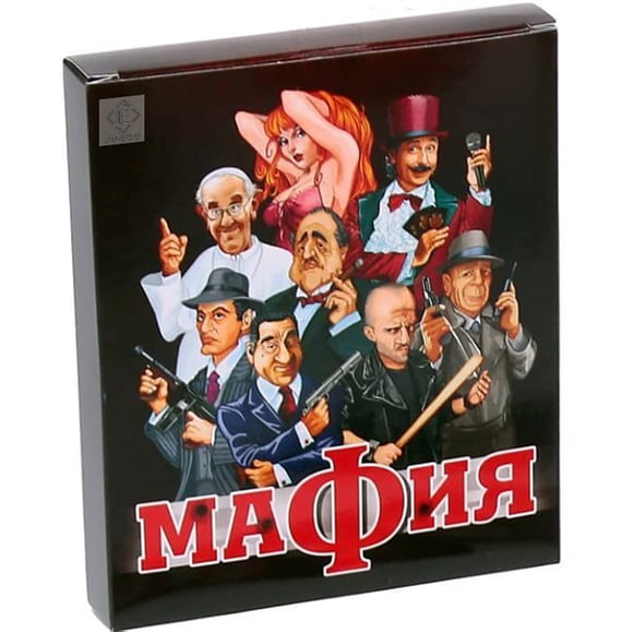 Juego de cartas Mafia Game en ruso, juego de fiesta para empresa, juegos de mesa para adultos que juegan a partir de 15 años