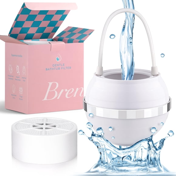 Filtro de baño BRENRIE de vitamina C de 11 etapas para grifo de bañera