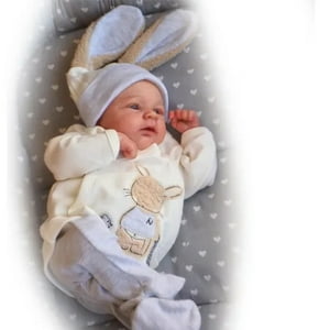 Genérico - Muñeco Bebé Reborn De Silicona 49Cm