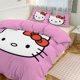 thumbnail image 1 of Hello Kitty Cat Comforter Set with Sheets - 3 Piece Bedding Includes Pillow Covers - Super Soft Bedding Room Decor Twin, 1 of 5