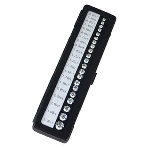 Ioensy - Escala De Color De Diamante Profesional Forma Especial Alta Precisión Durable Estilo D