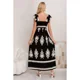 thumbnail image 1 of Maxi Vestido Largo Verano Mujer Estampado Casual Sin Mangas 3380, 1 of 3