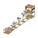 thumbnail image 4 of Juguete Educativo Con Sistema De Teleférico Turístico, Fácil De Montar Para Proyecto Escolar, 4 of 5