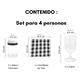 thumbnail image 5 of Mochila Picnic + 30 Utensilios Para 4 Personas Outdoor, 5 of 9