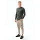 thumbnail image 2 of Polera Hombre Manga Corta Cuello Redondo Gris Talla S, 2 of 3
