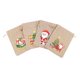 thumbnail image 3 of 4x Bolsas De Regalo De Arpillera De Navidad Sacos De Navidad Para Fiesta, 3 of 5